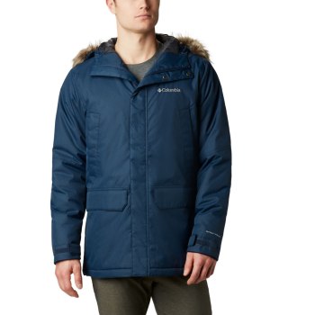 Columbia Muške Jakne - Penns Creek II Parka Tamnoplave | WCBN-92153